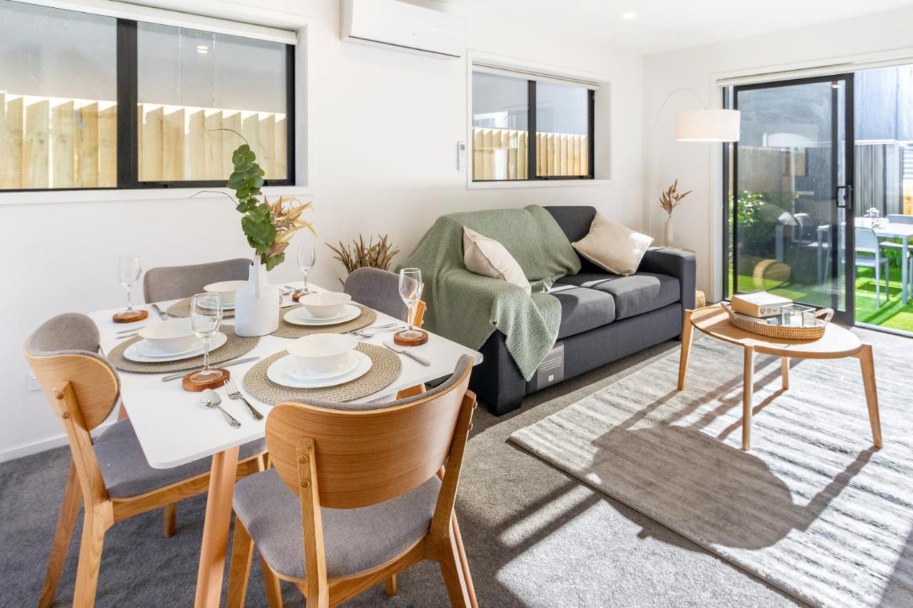 크라이스트처치 Modern Townhouse Cashel Street 2 Bed 2 Bath 아파트 외부 사진