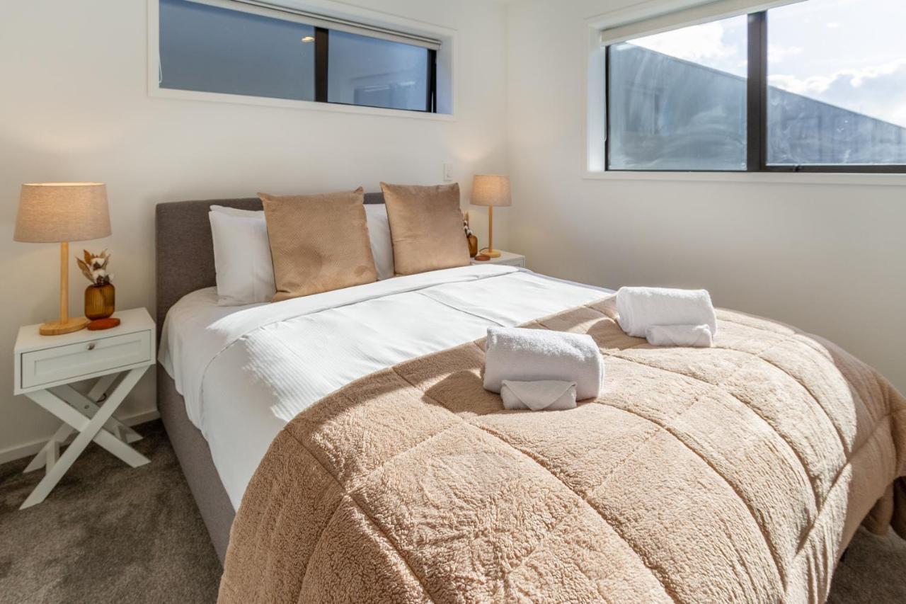 크라이스트처치 Modern Townhouse Cashel Street 2 Bed 2 Bath 아파트 외부 사진